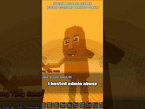 Ich habe heute den Admin-Missbrauch in Plants VS Brainrots veranstaltet!