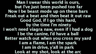 B.o.B - Bombs Away (Lyrics) Ft. Morgan Freeman