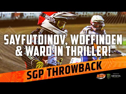 Sayfutdinov, Woffinden & Ward in THRILLER! 🔥 | SGP Throwback