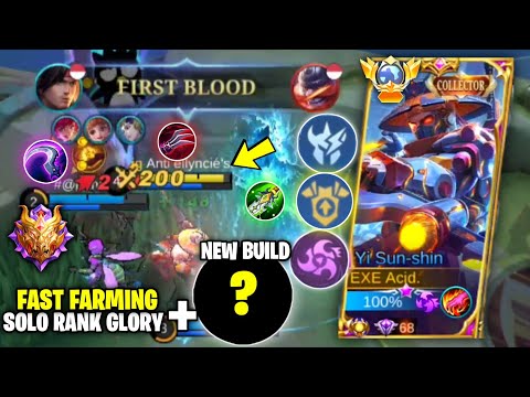 BIKIN GILA!! SOLO RANK MYTICAL GLORY TOP GLOBAL YSS CARRY THE TEAM | NEW ROTATION YSS NEW PATCH!!