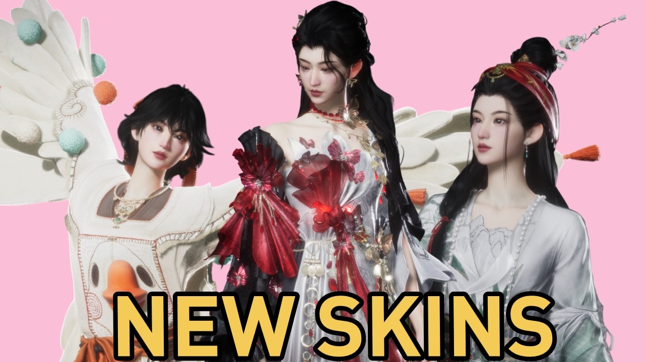 Some Cute/Fun/Ridiculous New CN Skins - Where Winds Meet June 3rd