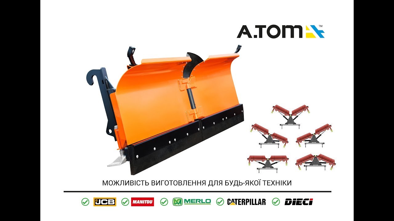 Snow plow - A.TOM SP 5-3000 3CX/4CX