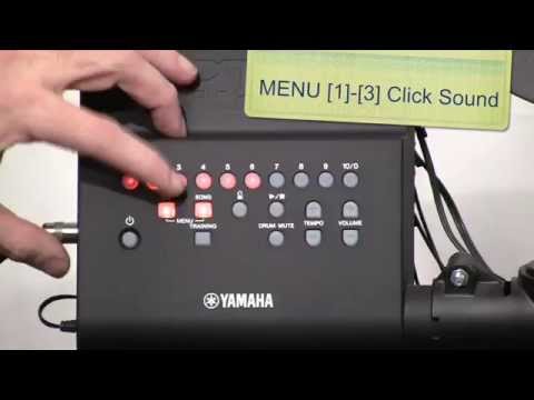 Yamaha DTX400 TIPS - Using the Metronome