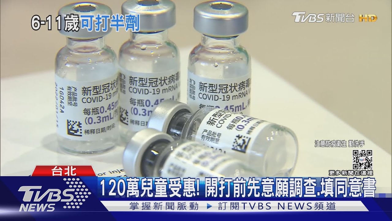 6到11歲「莫德納」EUA過關 「半劑量X2」間隔28天