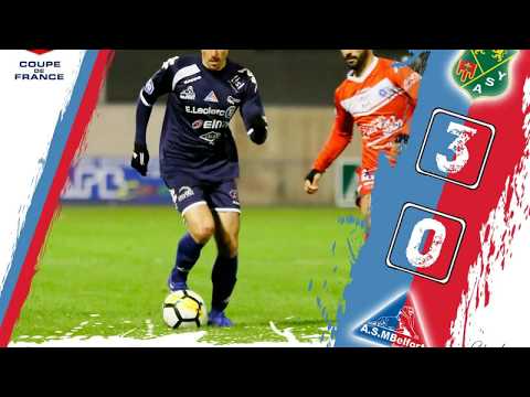 YZEURE BELFORT 3-0 2017 2018 CDF 2 DECEMBRE 2017