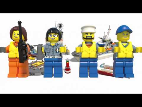 Vidéo LEGO City 60167 : Le QG des garde-côtes 