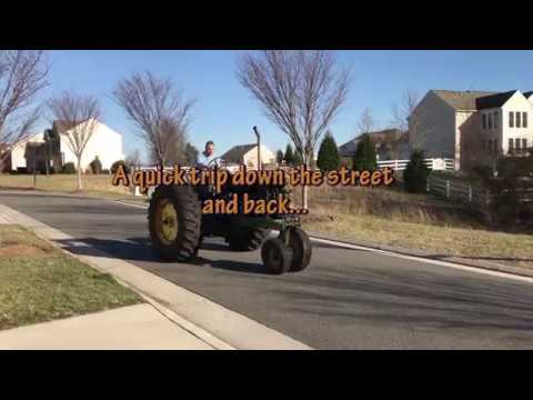 John Deere 730 Diesel first start in 5 years with new head