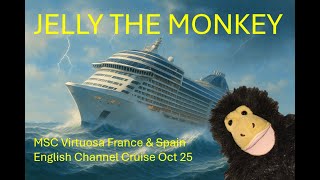 MSC Virtuosa Oct 25 France (Spain Cancelled) & English Channel with Jelly the Monkey