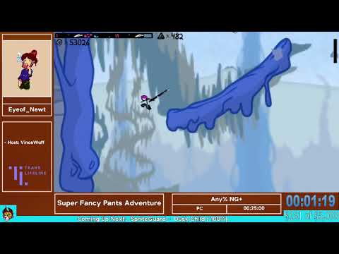 Fastest Furs Fall Festival 2020 - Super Fancy Pants Adventure Any% NG+ by Eyeof_Newt
