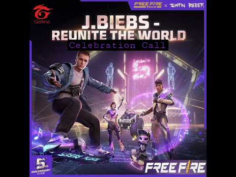 Garana Free Fire - 5th anniversary Justin Biber Celebration Call