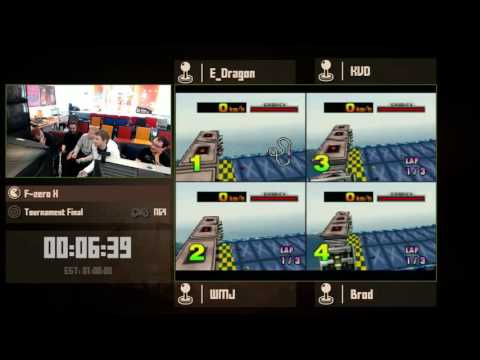 FZC Marathon 2016 - F-Zero X Tournament Final by WMJ, Philippe, E_Dragon & KVD