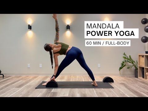 60 Minute Mandala Power Yoga Flow | Full Body Balance & Strength