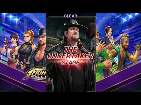 The King Of Fighters All Star X WWE collaboration stage (The Undertaker Stage)