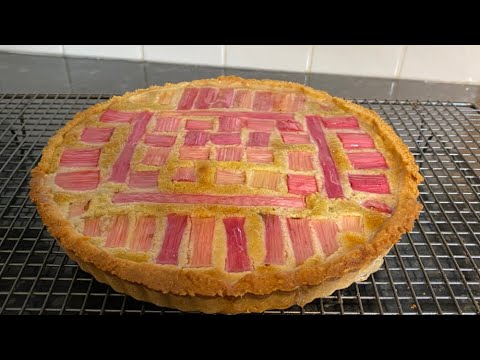 French Style Rhubarb Tart