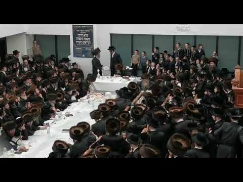 Skulen Rebbe Motzei Shabbos Chaye Sara 5782  In Satmar Montreal