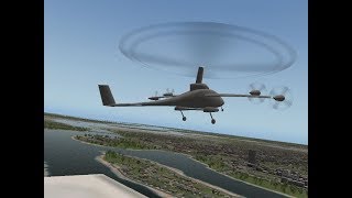 Carter Electric Air Taxi Simulated Takeoff & Landing