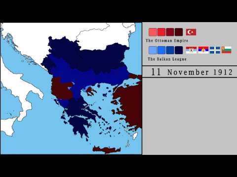 The First Balkan War (1912 - 1913)