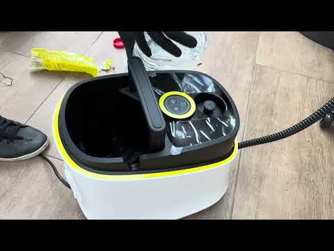 Kärcher SC3 Deluxe Dampfreiniger Unboxing/Test Paket acilisi
