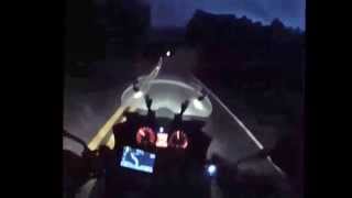 preview picture of video 'Motorcycle Rides in TN - Dark & Stormy Night Madisonville TN to Maryville TN'