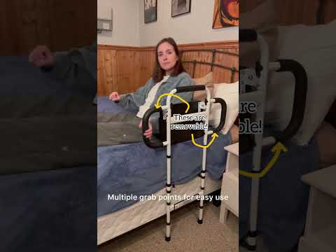 Bed Rail with Bonuses! #occupationaltherapist #homehealth