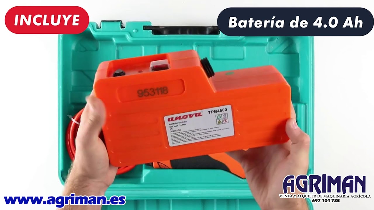 TIJERA DE PODA ELECTRICA ANOVA TPB4500