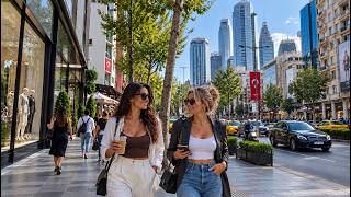 Explore Istanbul Turkey 🇹🇷 | From Sisli to Taksim Square | City Streets in 4K HD