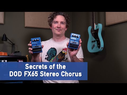 DOD Stereo Chorus FX65 (1986) w/ Orignal Box & Power Adapter image 9