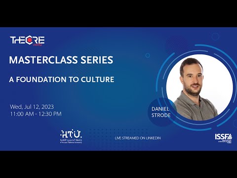 A Foundation To Culture with Mr. Daniel Strode
