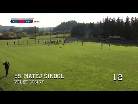 Velké Losiny - Lipová 2:2 (0:2)