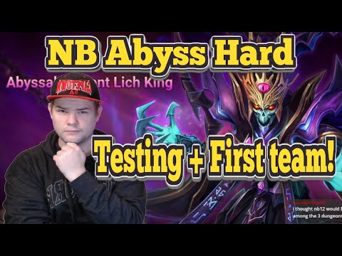 NB Abyss Hard Team ~ 1min Avg - Summoners War