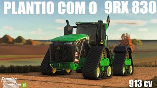 Plantio de Canola com o 9RX 830 - Farming Simulator 25