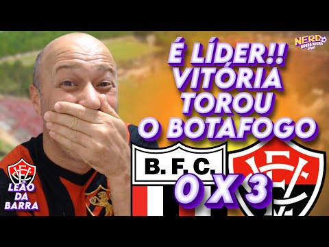 VITÓRIA É LÍDER ISOLADO DA SÉRIE B | BOTAFOGO-SP 0 X 3 VITÓRIA
