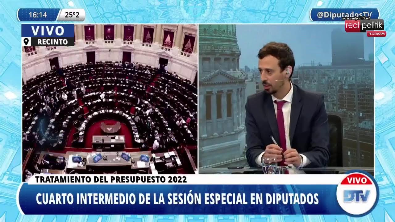 Diputados trata el Presupuesto 2022