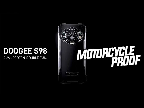 The Ultimate Motorcycle Cell Phone?  The DooGee S98 Rugged Phone!