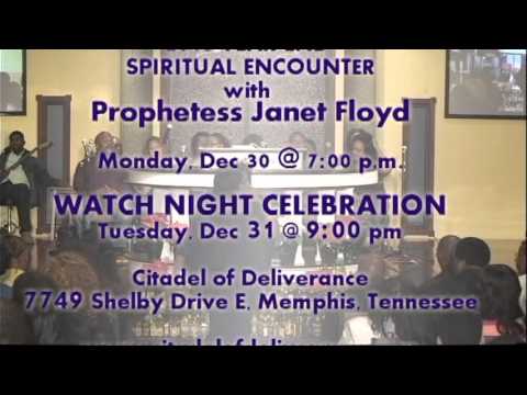 2013 YEAR END SPIRITUAL ENCOUNTER WITH PROPHETESS JANET FLOYD