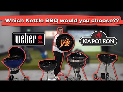Which Charcoal Kettle BBQ would you choose?? ( Weber Vs Napoleon!!)