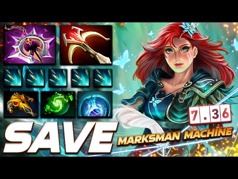 Save Windranger Marksman Machine - Dota 2 Pro Gameplay [Watch & Learn]