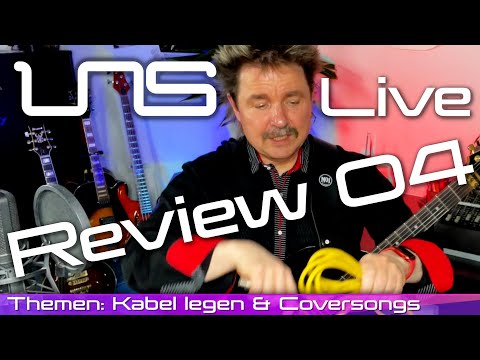 Kabel richtig legen und Coversongs ... so original wie möglich? Ja oder nein?