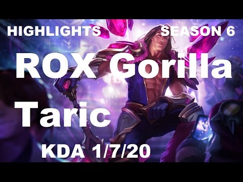 ROX Gorilla - Taric vs Thresh - Support - Highlights