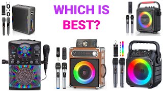 Best Karaoke Machines for Indoor and Outdoor Party