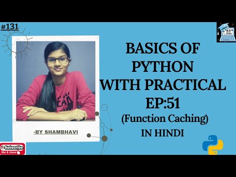 Basics Of Python Ep51 Function Caching Python For Beginners In Hindi Python
