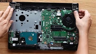 Dell Vostro 15 3568 Disassembly and fan cleaning -Laptop repair