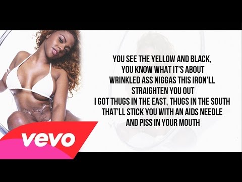 Lil' Kim - Tha Beehive (Lyrics Video) Verse HD