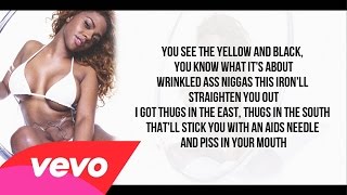 Lil&#39; Kim - Tha Beehive (Lyrics Video) Verse HD