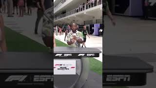 Crazy Man Interrupted ESPN Broadcast At Formula 1 Miami To Show His Family Love 😂