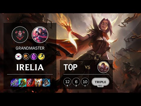 Irelia Top vs Jayce - KR Grandmaster Patch 11.12