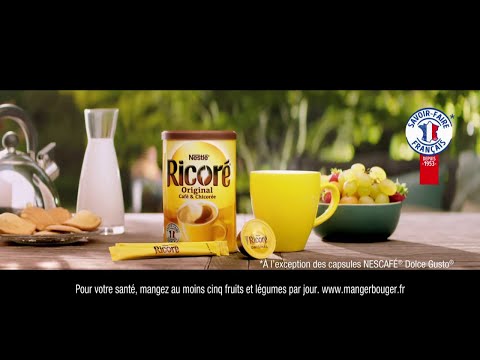Ricoré Original Nestlé "un petit goût de bonne humeur" Pub 20s