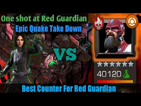 Uncollected boss fight Red Guardian|| Best easy counter|| Easy take down by Quake|| gp:5