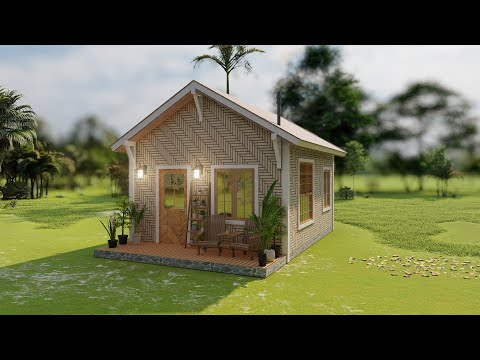 Back To Nature ! Cozy Small House Design 5x6 Meters (320SQFT) Free Floor Plan