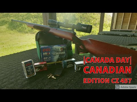 | CZ 457 CANADIAN EDITION | AMMO TEST #2 | .22 LR | CANADA DAY RANGE DAY |